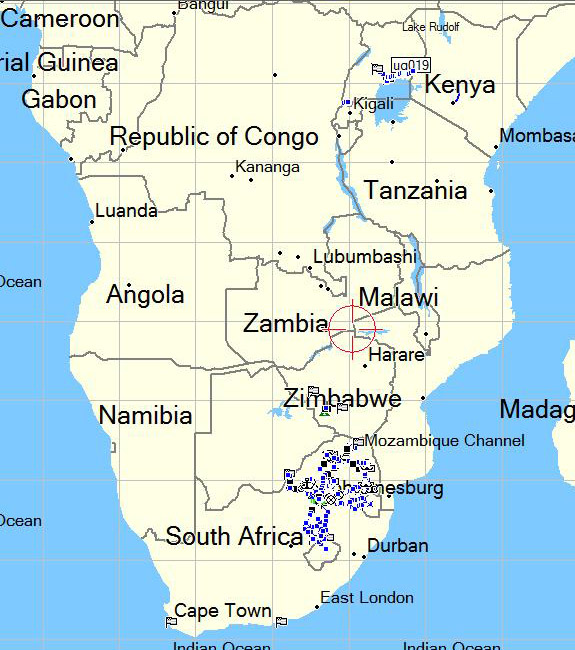 orgonite distribution africa 2003