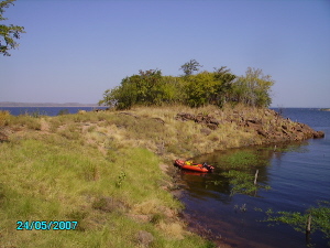 Picknick Break on Kariba Orgonite Water safari