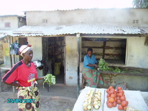 Market in Siavonga - Orgomite gifting tour Zambesi - Kariba 