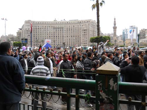 orgone gifting in Egypt: Tahrir square