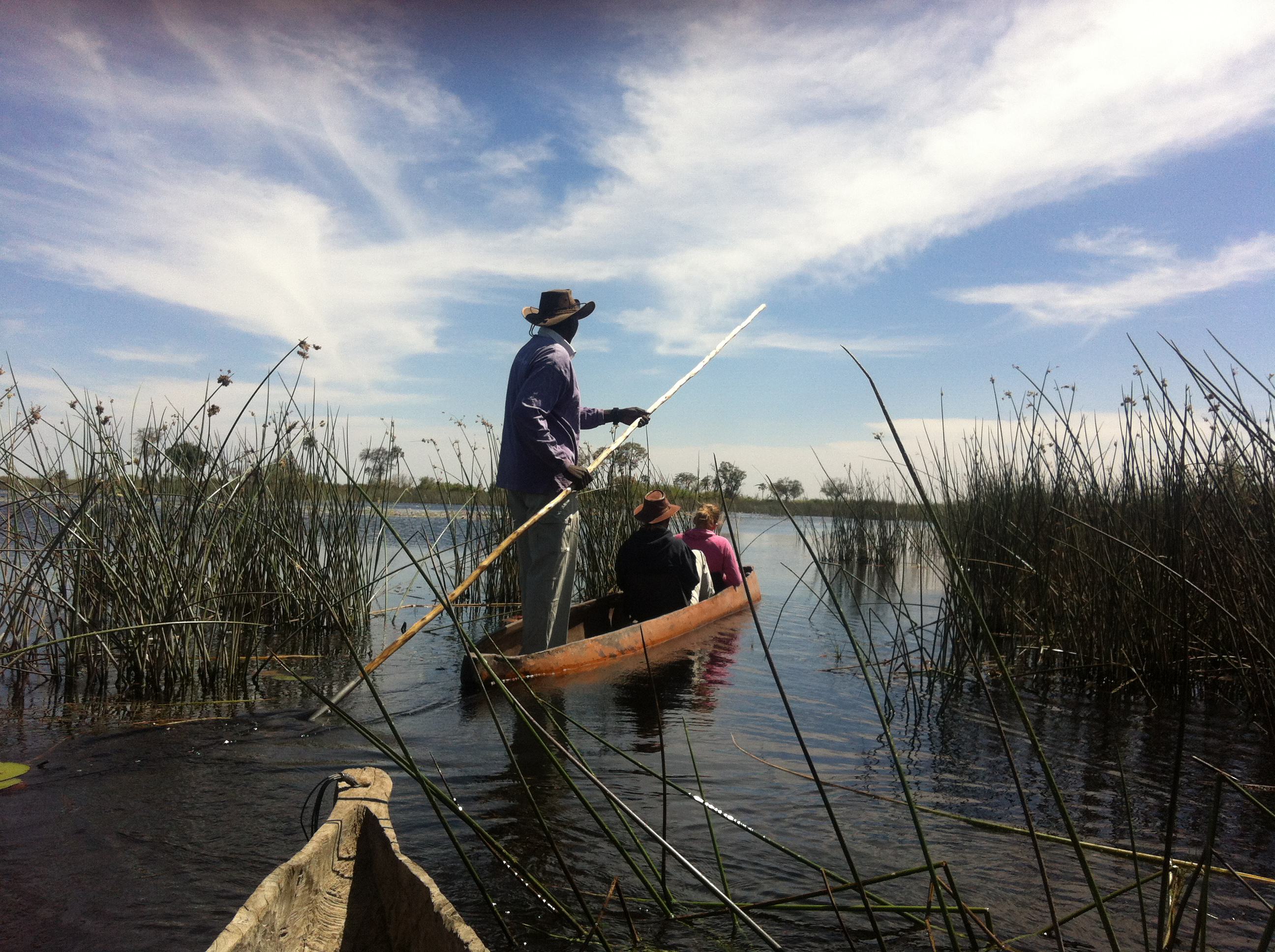Orgonite Gifting Tour Botswana - Mokoro Trip Okavango
