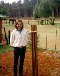 Christo from Kaapse Hoop Horsetrails and his Orgonite CB