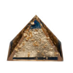 Gold and Lapis Pyramid front view