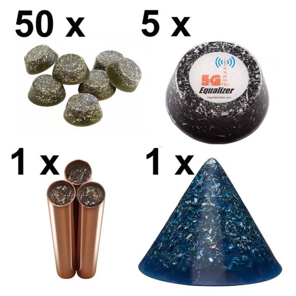 Orgonite Gifting Starter Bundle front view