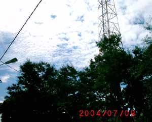 orgonite dissolving chemtrails over Maputo, Mozambique orgonite can fix that: HAARP over Maputo