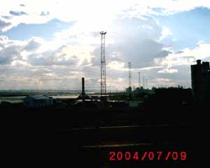 both HAARP and cumulus clouds