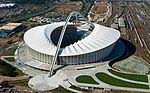 Moses Mabhida Stadium Durban - nicely surrounded with orgonite tbs and earth pipes