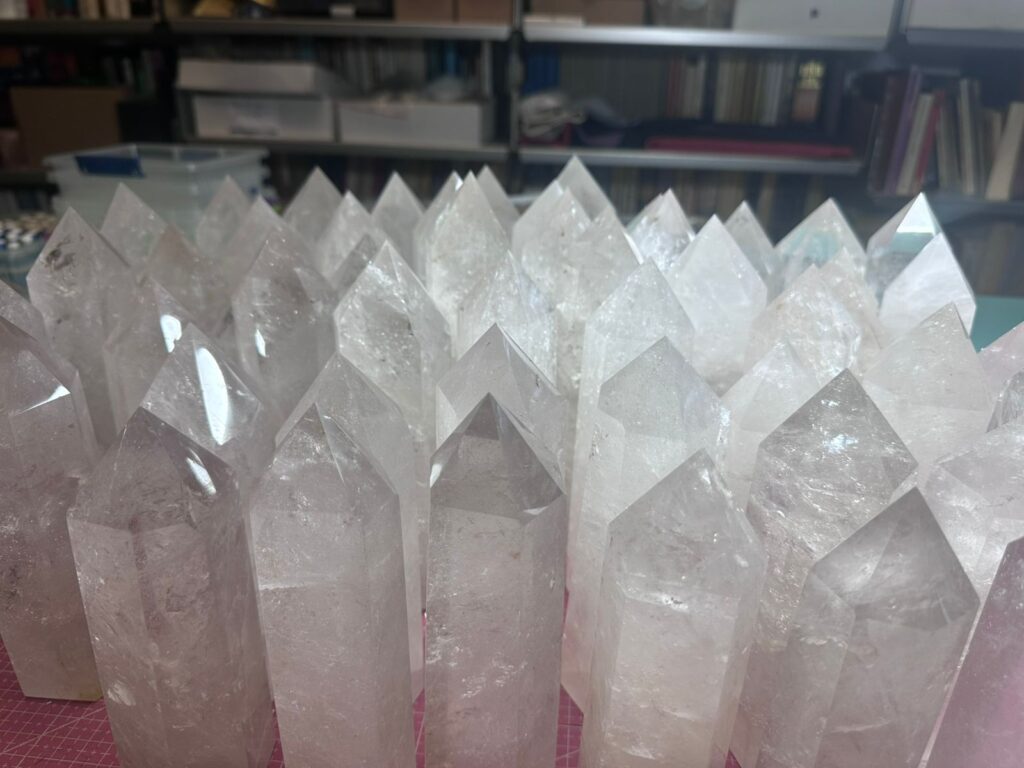 Is it only the piezoelectric effect? Crystals for Orgonite Power Wand? 