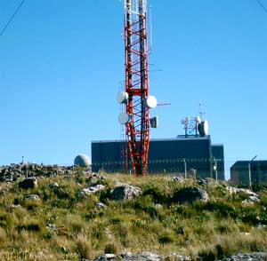 at the DOR emmiting tower