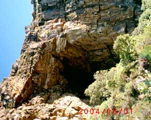 the cave at the end of the path