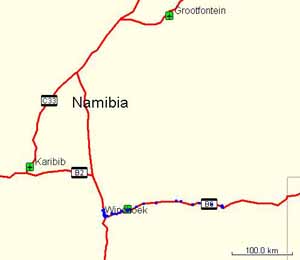 From Gobabis to Windhoek