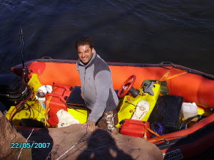 Orgonite tour Kariba - Skipper Robert