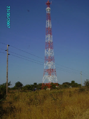 Cellphone towers gifted with orgonite in Gwembe