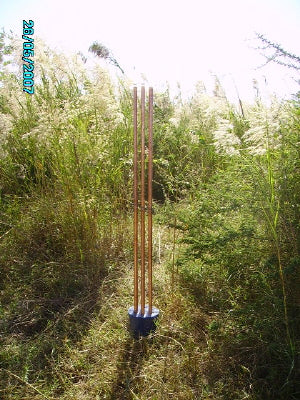 Orgonite Cloudbuster in the bush