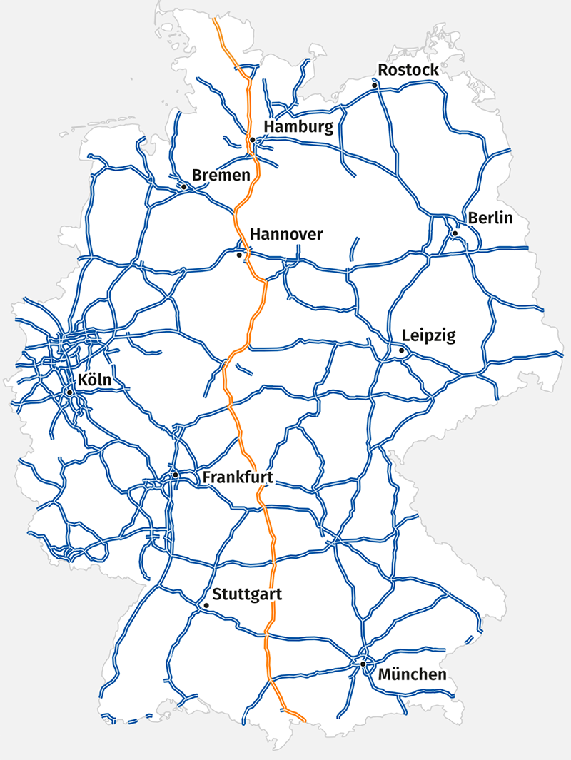 Autobahn to be gifted with orgonite