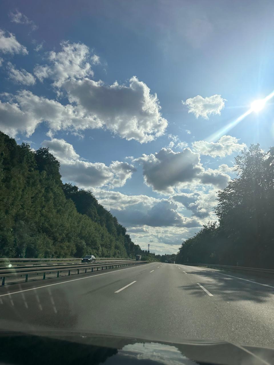 radiant clouds after orgonite gifting