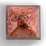 The Copper Orgonite Pyramid from above